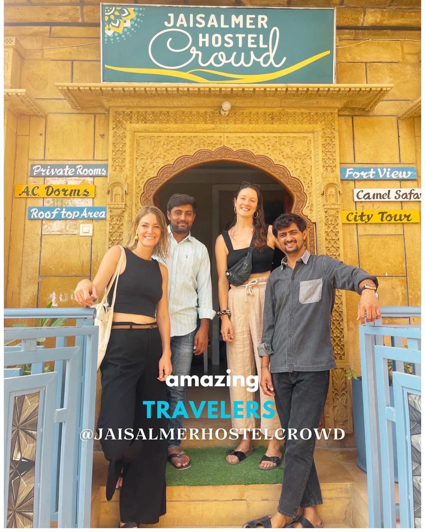 Jaisalmer Hostel Crowd Buitenkant foto